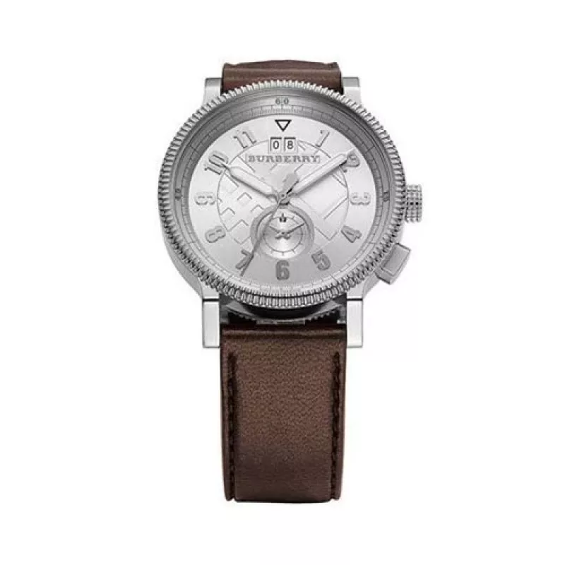 Burberry BU7681 Vyrų Šveicariškas Kvarcinis Chronografas 42mm Nerūdijantis Plienas