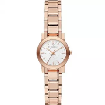 Burberry BU9204 Women's Quartz Watch 26mm Stainless Steel Silver Dial
