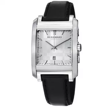 Burberry Vyrų Laikrodis BU1570 40mm Nerūdijantis Plienas Ruda Oda