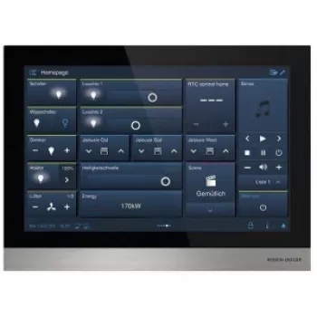 Busch-Jaeger IP touch 10 LAN/WLAN H8237-4B-03 išmaniojo namo valdymo pultas, 10,1 colio jutiklinis ekranas, juodas 2TMA130050B0058