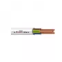 BVV-LL Fiksuoto Laido Ritelė 2x2.5mm² Balta 25m