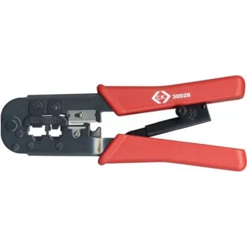 C.K Tools 430028 fiksuojamosios (reketinės) presavimo replės moduliniams jungikliams, 250 mm