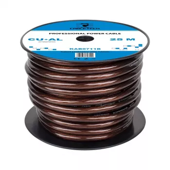 CABLETECH 2 AWG 12mm OD CCA automobilinis maitinimo kabelis - raudonas