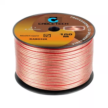 CABLETECH Garsiakalbių kabelis 4mm²