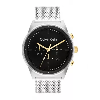 CALVIN KLEIN Vyriškas laikrodis City kolekcija 25200296 44mm nerūdijantis plienas Šveicariškas kvarcas