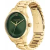 Calvin Klein vyrų laikrodis 25200229 40mm sidabrinis nerūdijantis plienas juoda oda