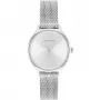 CALVIN KLEIN Moteriškas Laikrodis 25200058 28mm Sidabrinis Nerūdijančio Plieno Tinklelis