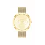 CALVIN KLEIN Moteriškas Laikrodis Minimal Extension 25200339 38,5 mm Sidabrinis Nerūdijančio Plieno Tinklelis