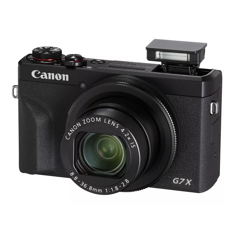 Canon PowerShot G7 X Mark III kompaktiškas fotoaparatas (juodas)