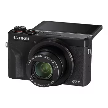 Canon PowerShot G7 X Mark III kompaktiškas fotoaparatas (juodas)