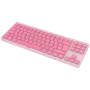 CANYON klaviatūra OnType 10 Low Profile EN Laidinė Rožinė