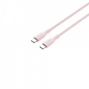 CANYON USB-C to USB-C kabelis 60W 1m Silikoninis Pink Sand