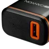 Canyon sieninis įkroviklis su USB Type-C laidu, 2.1A, juodas