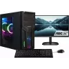 CAPTIVA PC Power Starter R80-007 TFT rinkinys (Ryzen 5 5600G/SSD 1TB/32GB/DVD-RW/MSI/WLAN/Windows 11 Home) - stalinis kompiuteris su monitoriumi