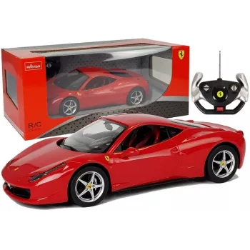 Automobilis RC Ferrari Italia Rastar 1:14 Raudonas
