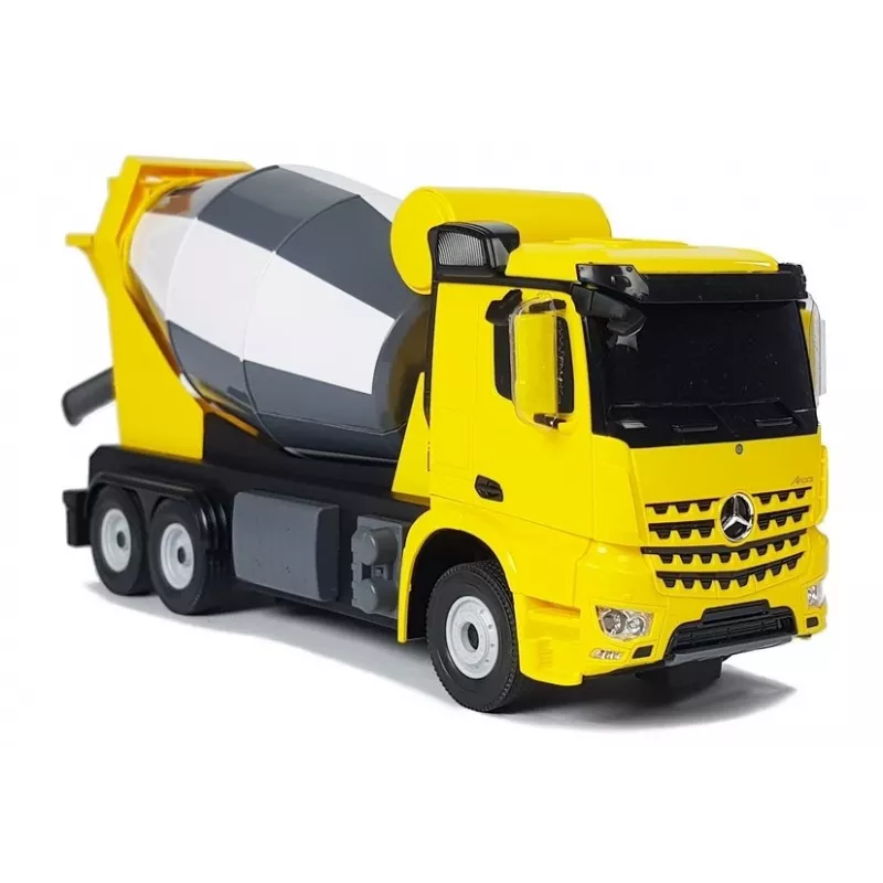 Valdomas automobilis R/C Mercedes-Benz Arocs Rastar 1:14 Geltonas