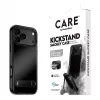 CARE by PanzerGlass “Kickstand” dėklas Smokey su juodu MagSafe skirtas iPhone 17 Pro Max