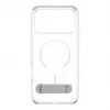 CARE by PanzerGlass dėklas su atrama permatomas su baltu MagSafe skirtas iPhone 17 Pro Max