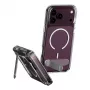 CARE by PanzerGlass dėklas su atrama permatomas su baltu MagSafe skirtas iPhone 17 Pro Max