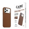 CARE by PanzerGlass Solo vegano odos dėklas rudas su MagSafe, skirtas iPhone 17 Pro Max