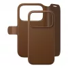 CARE by PanzerGlass Tango 2-in-1 dėklas su pinigine, rudas, su MagSafe, skirtas iPhone 17 Pro