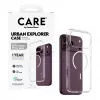 CARE by PanzerGlass Urban Explorer dėklas permatomas su baltu MagSafe iPhone 17 Pro Max