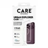 CARE by PanzerGlass Urban Explorer dėklas permatomas su baltu MagSafe iPhone 17 Pro Max