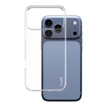 CARE by PanzerGlass X-Ray dėklas iPhone 17 Pro Max - permatomas