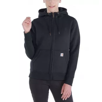 Carhartt Clarksburg moteriškas užtrauktuku užsegamas megztinis - juoda