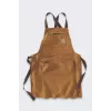 Carhartt Duck Brown Bib Apron su triguba siūle ir 7 kišenėmis
