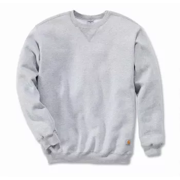 Carhartt vyriškas laisvo kirpimo sunkus gobtuvinis megztinis - Heather Grey