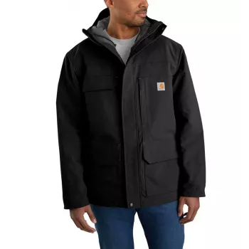 Carhartt Super Dux Insulated Coat - juoda - vyriškas laisvo kirpimo