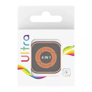 CARLINKIT Mini Ultra 6 belaidis adapteris, skirtas CarPlay ir Android Auto – juodas