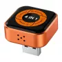 CARLINKIT Mini Ultra 6 belaidis adapteris, skirtas CarPlay ir Android Auto – juodas
