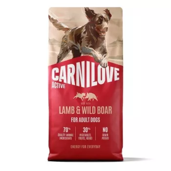 Carnilove Active Dog ėriena ir šernas suaugusiems 12kg