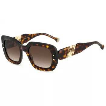 Carolina Herrera HER0186SC9K Moteriški Akiniai nuo Saulės – Acetatinis Geometrinis Rėmelis – 52 mm Lęšiai – UV400