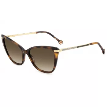 Carolina Herrera HER0262S086 Moteriški Akiniai Nuo Saulės Havana Gradient Pilki 57mm
