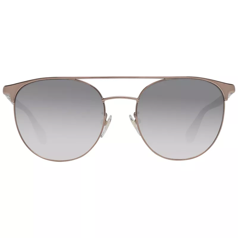CAROLINA HERRERA NY moteriški akiniai nuo saulės SHN051M540640 - Havana rudo kvadratinio rėmelio modelis su rudais gradientiniais lęšiais