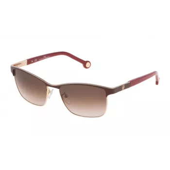 CAROLINA HERRERA SHE069560484 Moteriški katės akies akiniai nuo saulės Havana 56mm