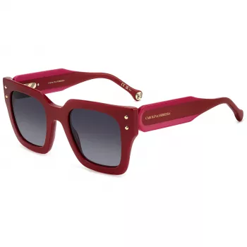 Moteriški akiniai nuo saulės Carolina Herrera HER0255SC9A - Havana acetato rėmelis, rudi gradientiniai lęšiai, 51 mm