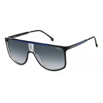 CARRERA 1056/SD Vyriški stačiakampiai acetatiniai akiniai nuo saulės 61 mm lęšiai 100% UV400