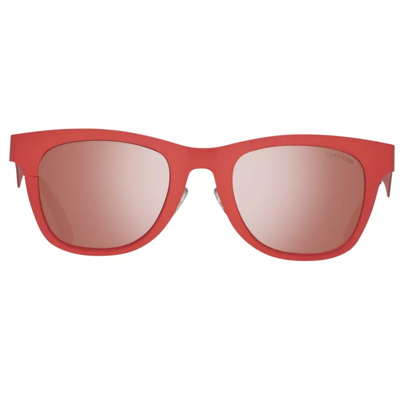 CARRERA CA6000-MT-ABV Unisex akiniai nuo saulės – matinio juodo acetato rėmelis, pilki gradientiniai lęšiai, 49/22/145 mm