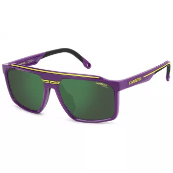 CARRERA MAN CSPORT04S83W Akiniai nuo saulės Stačiakampiai Sportiniai Visas Rėmelis Juodi Pilki 59/17/145 mm UV400