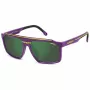 CARRERA MAN CSPORT04S83W Akiniai nuo saulės Stačiakampiai Sportiniai Visas Rėmelis Juodi Pilki 59/17/145 mm UV400