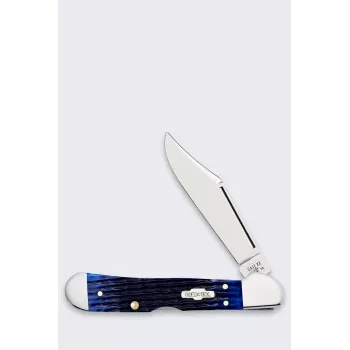 Case Rogers Mini Copperlock SS Blue Sulankstomas Peilis