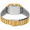 CASIO A500WGA-9 Vyrų Skaitmeninis Laikrodis 39mm Auksinio Tonelio Nerūdijantis Plienas