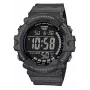 Casio AE-1500WH-8BVEF Vyriškas skaitmeninis laikrodis – derva, 100m atsparus vandeniui, pasaulinis laikas