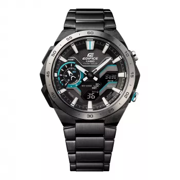 CASIO Edifice ECB-2200D-1AEF Vyrų Saulės energijos Bluetooth Laikrodis 47,6mm Nerūdijantis Plienas