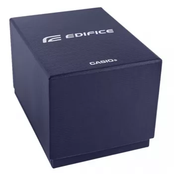CASIO Edifice EFR-574D-2AVUEF Vyriškas Analoginis Kvarcinis Laikrodis, 42,3 mm, Mėlynas Ciferblatas, Nerūdijančio Plieno Apyrankė