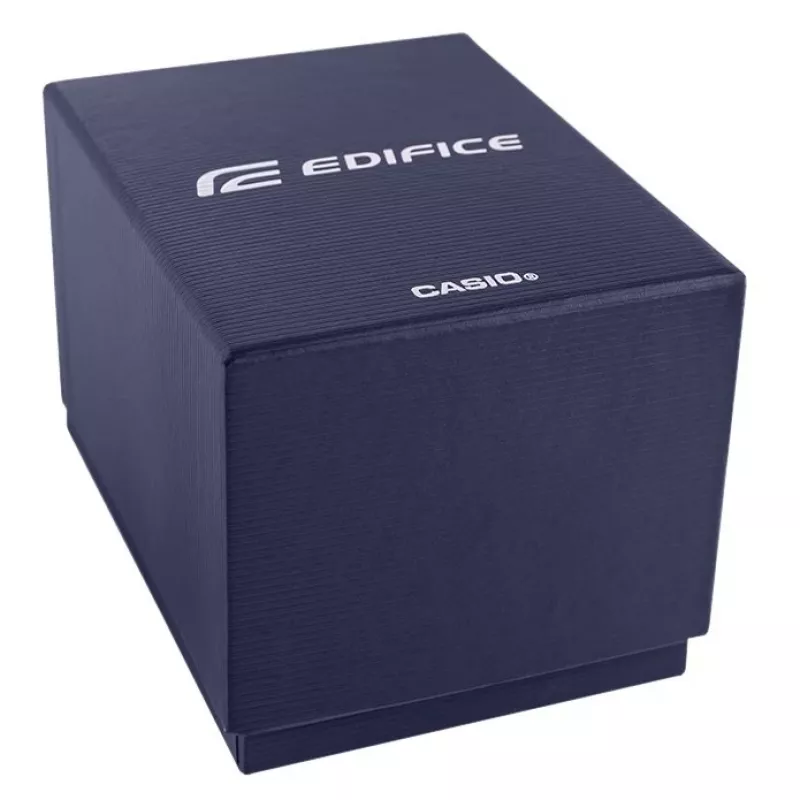 CASIO Edifice EFR-574D-2AVUEF Vyriškas Analoginis Kvarcinis Laikrodis, 42,3 mm, Mėlynas Ciferblatas, Nerūdijančio Plieno Apyrankė